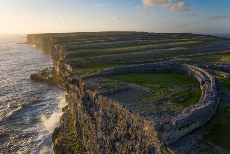 Dun-Aonghasa-sunset
