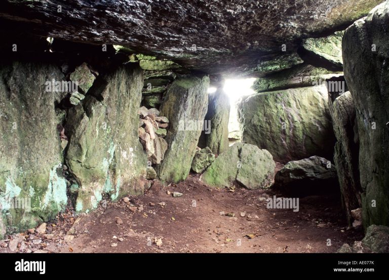 labbacallee-cairn-prehistoric-burial-wedge-tomb-hags-bed-glanworth-AE077K