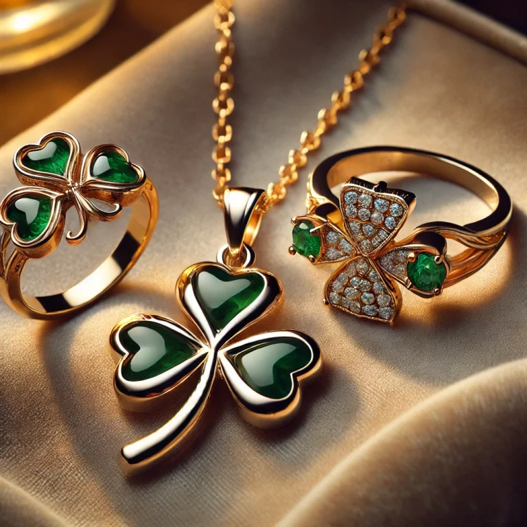shamrock themed jewelry