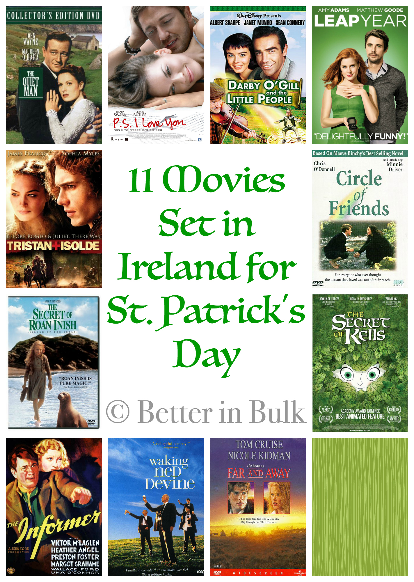 movies set in ireland