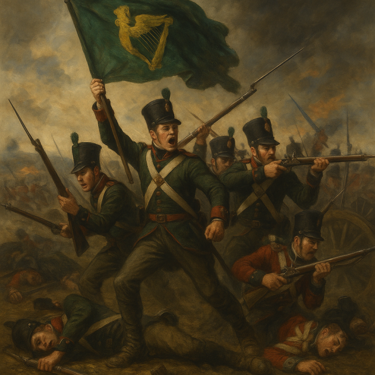 irish at waterloo