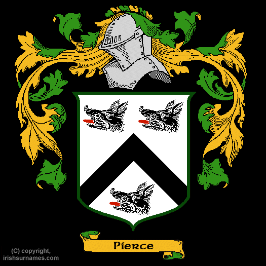 is pierce an irish name?