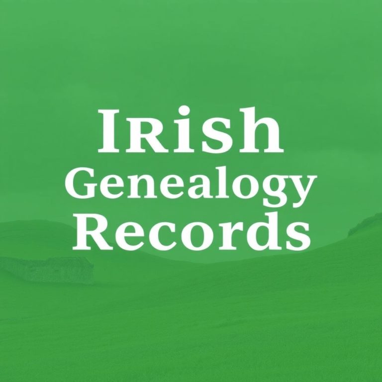 Irish Genealogy Records