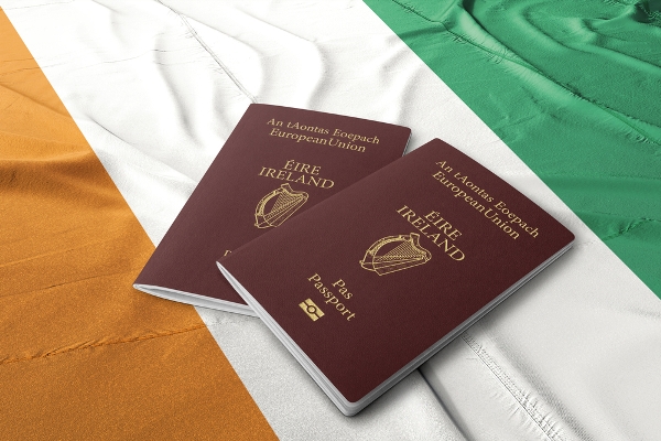 irish passports