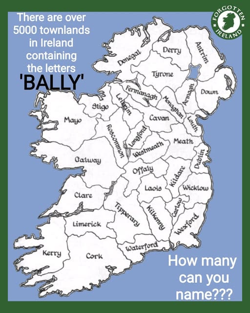 what does bally mean in irish