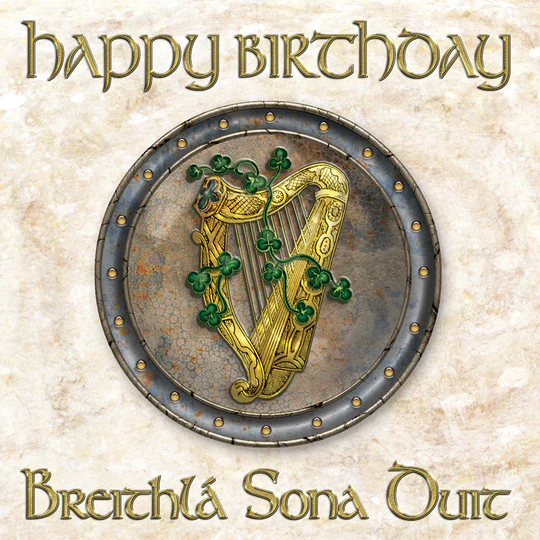 happy birthday in irish