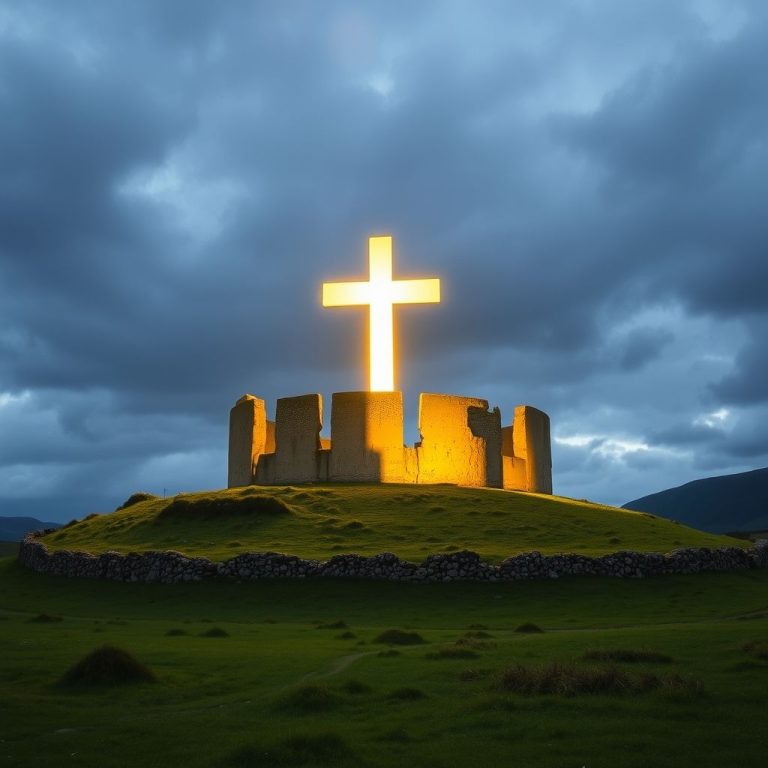 Who is the god of light in Ireland