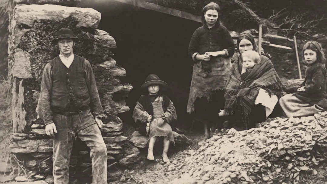 irish famine picture