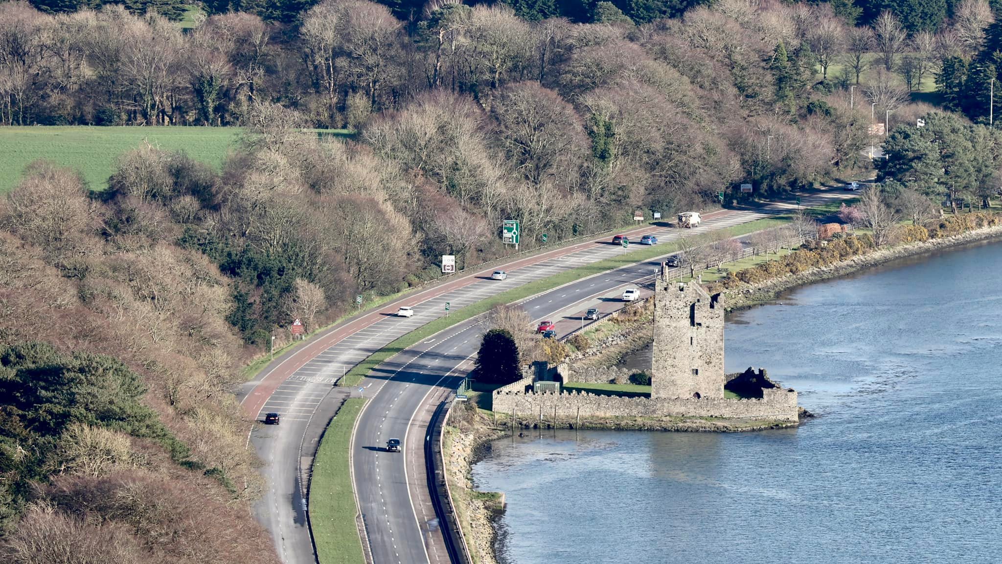 narrow water bombing