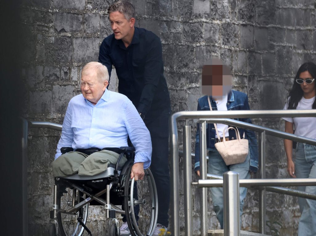 Charlie Chawke Visits Limerick Prison Following Jailing of Son and Daughter over Dunraven Arms Assault