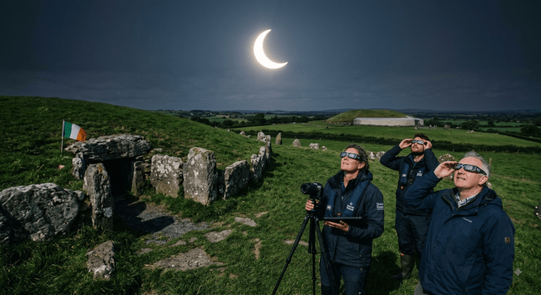 irish solar eclipse